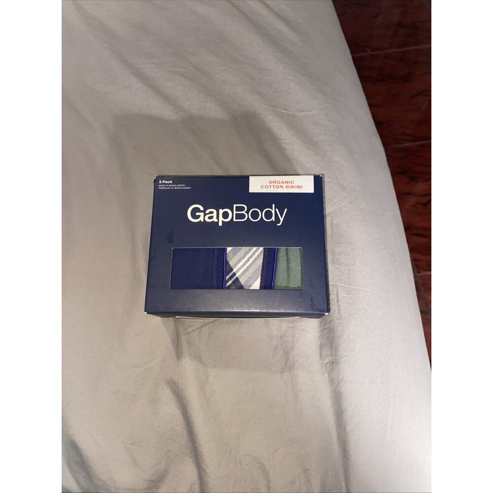 GAP Women's 3-Pk Bikini Underwear Size L